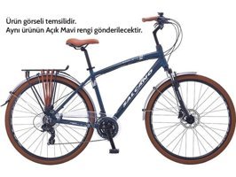 Salcano Sarajevo 700 28 Jant 21 Vites Şehir / Tur Bisikleti Açık Mavi
