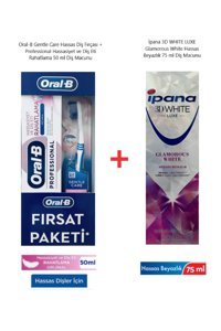 İpana 3D White Hassas Beyazlık Naneli Florürlü Diş Macunu 75 ml