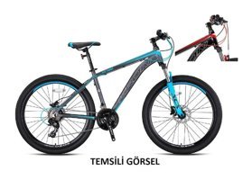 Kron XC 100 29 Jant 21 Vites Dağ Bisikleti Gri-Kırmızı-Siyah