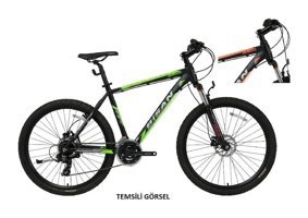 Bisan MTX 7050 27.5 Jant 21 Vites Dağ Bisikleti Siyah-Turuncu