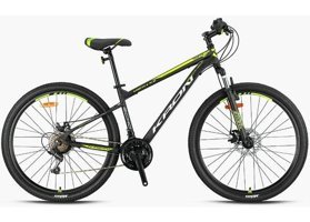 Kron Vortex 4.0 27.5 Jant 21 Vites Dağ Bisikleti Gri-Sarı-Siyah 16'