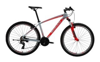 Bisan MTX 7100 26 Jant 21 Vites Dağ Bisikleti Gri-Kırmızı