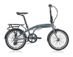 Carraro 106 Full Shimano 26 Jant 21 Vites Katlanır Şehir / Tur Bisikleti Gri-Mavi-Siyah