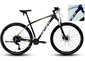 Carraro Daytona 920 29 Jant 21 Vites Dağ Bisikleti Beyaz-Lacivert-Mavi