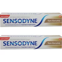 Sensodyne Tam Koruma Naneli Florürlü Diş Macunu 2x75 ml