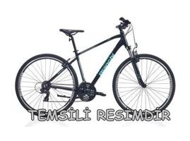 Bianchi T0018FS 510H 28 Jant 21 Vites Şehir / Tur Bisikleti Bej-Gri-Krom