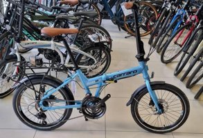 Carraro Flexi 121 20 Jant 21 Vites Katlanır Şehir / Tur Bisikleti Mavi