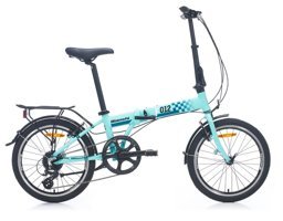 Bianchi F012 20 Jant 8 Vites Katlanır Şehir / Tur Bisikleti Turkuaz-Siyah
