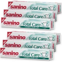 Sanino Komple Bakım Florürlü Diş Macunu 6x100ml
