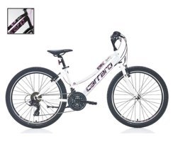 Carraro Speed 242 24 Jant 21 Vites Dağ Bisikleti Beyaz-Pembe-Siyah