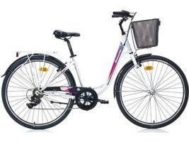 Bianchi Rainbow 28 Jant 21 Vites Şehir / Tur Bisikleti Beyaz