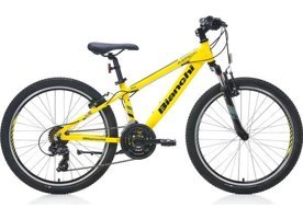 Bianchi Aspid 24 Jant 21 Vites Dağ Bisikleti Gri-Sarı-Siyah