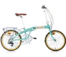 Bianchi Vintage 20 Jant 7 Vites Katlanır Şehir / Tur Bisikleti Krem