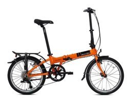 Dahon Vıtesse D8 20 Jant 8 Vites Katlanır Şehir / Tur Bisikleti Siyah-Turuncu