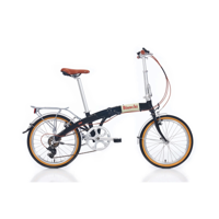Bianchi New Vintage 20 Jant 7 Vites Katlanır Şehir / Tur Bisikleti Siyah