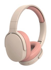 Microcase AL3522 Su Geçirmez 4.1 Silikonsuz Gürültü Önleyici Oyuncu Kablosuz Kulak Üstü Bluetooth Kulaklık Pembe
