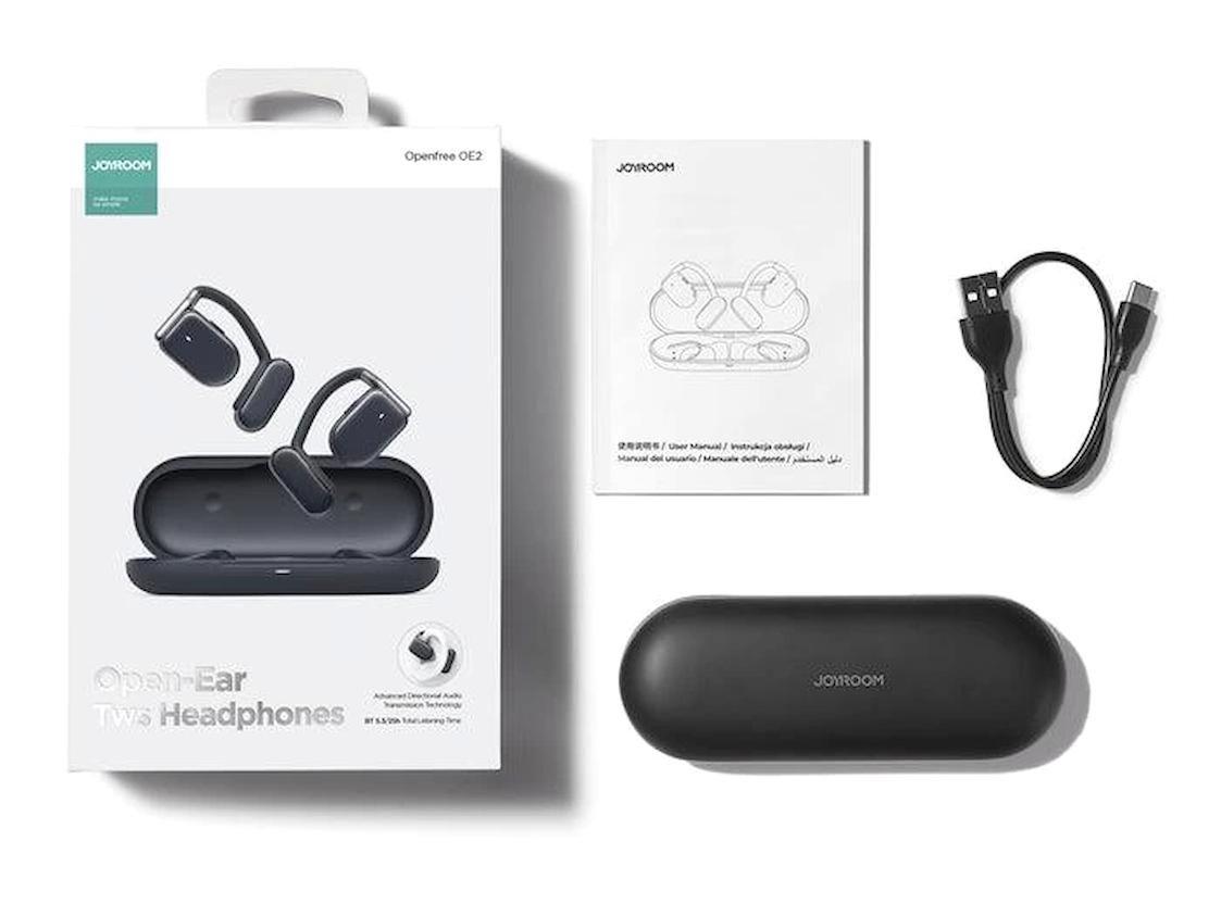 Joyroom Jr-0E2 5.3 Silikonlu Kablosuz Kulak İçi Bluetooth Kulaklık Lacivert