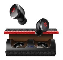 Plextone 4Free Android & iOS Uyumlu Su Geçirmez 5.0 Silikonlu Oyuncu Kablosuz Kulak İçi Bluetooth Kulaklık Kırmızı-Siyah