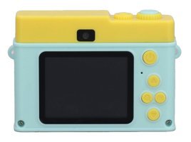 Akozon Full HD Kopmakt Çocuk Dijital Fotoğraf Makinesi Sarı-Yeşil