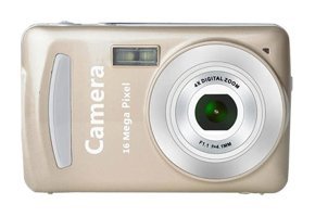 Vrupin Full HD Kopmakt Dijital Fotoğraf Makinesi Altın
