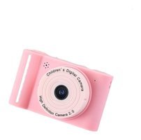 Boutiques Mini Full HD 1080P Kompakt Çocuk Dijital Fotoğraf Makinesi Pembe