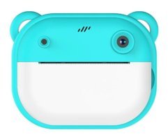 Mengtuo Yeni Polaroid Mini Full HD Kopmakt Dijital Fotoğraf Makinesi Turkuaz