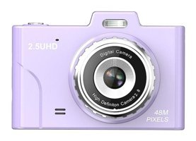 Mengtuo Full HD Kompakt Dijital Fotoğraf Makinesi Mor