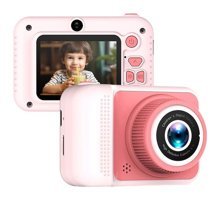 Vkemall 2 inç Mini Full HD 20 MP Kompakt Çocuk Dijital Fotoğraf Makinesi Pembe