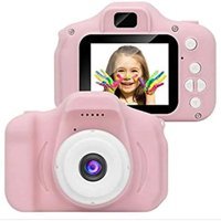 Nidage Mini Full HD 5 MP Kompakt Çocuk Dijital Fotoğraf Makinesi Pembe