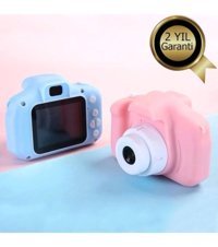Ucuztekno Mini Full HD Kopmakt Dijital Fotoğraf Makinesi Pembe