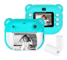 Vkemall 2 inç Mini Full HD Kompakt Çocuk Dijital Fotoğraf Makinesi Yeşil