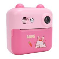 Vbestlife Mini Full HD 50 MP Kompakt Çocuk Dijital Fotoğraf Makinesi Pembe