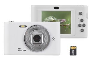 Cankypu Full HD Kompakt Dijital Fotoğraf Makinesi Beyaz