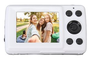 Plyisty Full HD Kompakt Dijital Fotoğraf Makinesi Beyaz