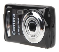 Dpofirs Full HD Kompakt Dijital Fotoğraf Makinesi Siyah