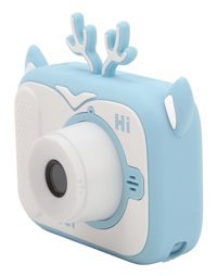 Huairdum Geyik Full HD Kopmakt Çocuk Dijital Fotoğraf Makinesi Mavi