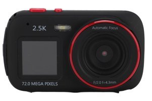 Goshyda Mini 4K 48 MP Kompakt Çocuk Dijital Fotoğraf Makinesi Siyah