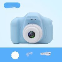 Tuomeng Mini 2 inç Mini Full HD Kompakt Çocuk Dijital Fotoğraf Makinesi Mavi