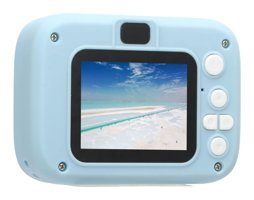 Ashata Mini Full HD Kopmakt Çocuk Dijital Fotoğraf Makinesi Mavi