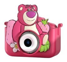 Boutiques Ayı Full HD Kopmakt Dijital Fotoğraf Makinesi Pembe