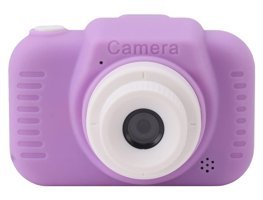 Kımıss Mini Full HD Kopmakt Çocuk Dijital Fotoğraf Makinesi Mor