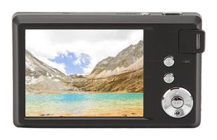Amonıda Full HD Kopmakt Çocuk Dijital Fotoğraf Makinesi Gümüş-Siyah