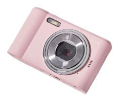 Boutiques Full HD Kompakt Dijital Fotoğraf Makinesi Pembe - Gri