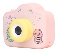 Cosiki Mini Full HD 20 MP Kompakt Çocuk Dijital Fotoğraf Makinesi Pembe