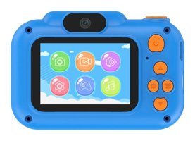 Mengtuo Mini Full HD Kopmakt Çocuk Dijital Fotoğraf Makinesi Mavi - Turuncu