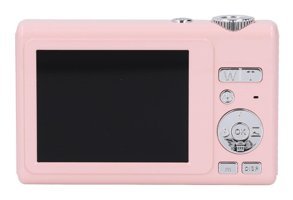 Fockety Mini 4K Kopmakt Çocuk Dijital Fotoğraf Makinesi Pembe