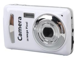 Goshyda Mini Full HD 16 MP Kompakt Çocuk Dijital Fotoğraf Makinesi Beyaz