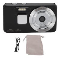Annadue Mini 4K Kompakt Çocuk Dijital Fotoğraf Makinesi Siyah