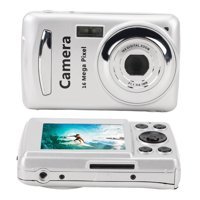 Jectse Mini Full HD Kompakt Çocuk Dijital Fotoğraf Makinesi Gümüş