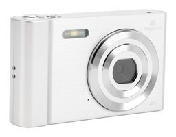 Naroote 4K Kopmakt Dijital Fotoğraf Makinesi Gümüş